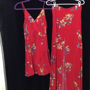 Express Set Dress/Skirt Size M/S EUC (MP)
